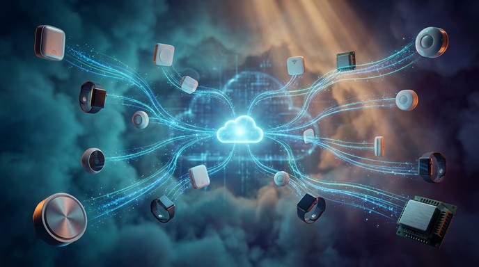 Free Connected Cloud Technology Image - Iot, Cloud, Technology ...