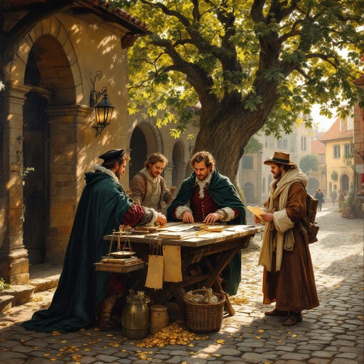 Free Renaissance Market Commerce Image - Renaissance, Merchant, Banker ...