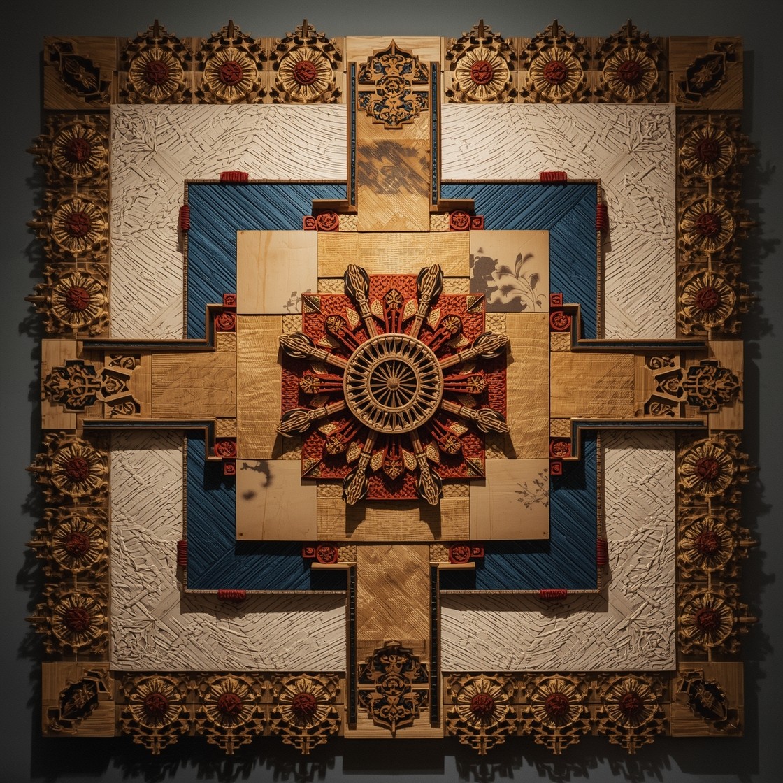 Geometric Handcraft Free Sacred Geometric Art Image - Installation, Geometric, Handcrafted ...