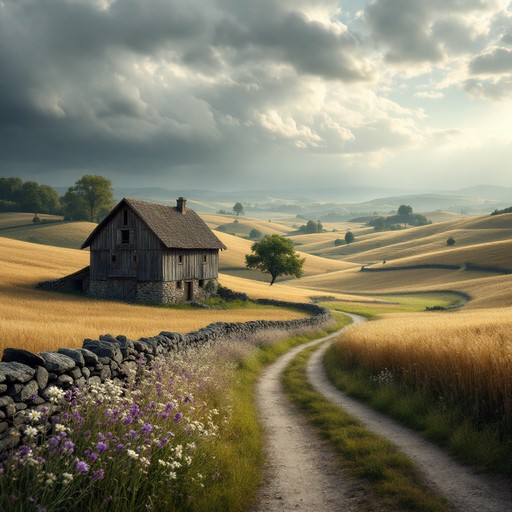 Free Misty Barn Path Image - Barn, Countryside, Rural | Download at ...