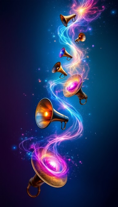 Free Sound Becomes Magic Image - Megaphones, Sound, Brass | Download at ...