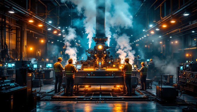 Free Midnight Factory Operations Image - Factory, Industrial ...