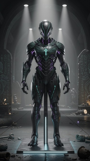 Free Glowing Alien Armor Image - Alien, Armor, Exoskeleton | Download ...