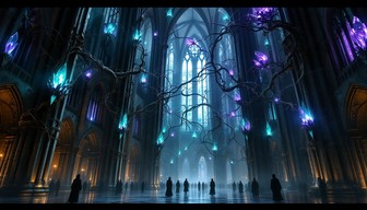 Free Cathedral of Light Image - Cathedral, Gothic, Cyberpunk | Download ...