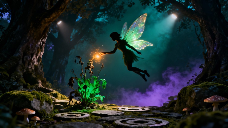 Free Enchanted Forest Fairy Image - Fairy, Forest, Magical | Download ...