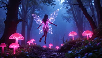 Free Enchanted Forest Fairy Image - Fairy, Forest, Magical | Download ...