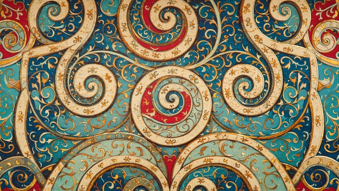 Free Golden Swirled Decoration Image | Download at StockCake