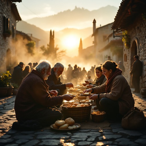 Community Baking Free Breaking Bread Together Image - Community, Village, Dawn ...