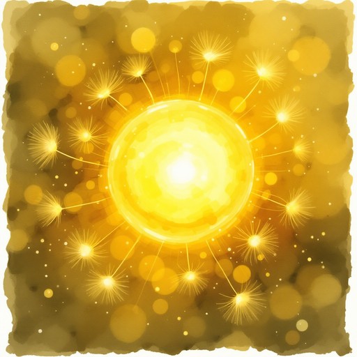 Golden Radiating Sun Free Radiant Golden Sun Image | Download at StockCake