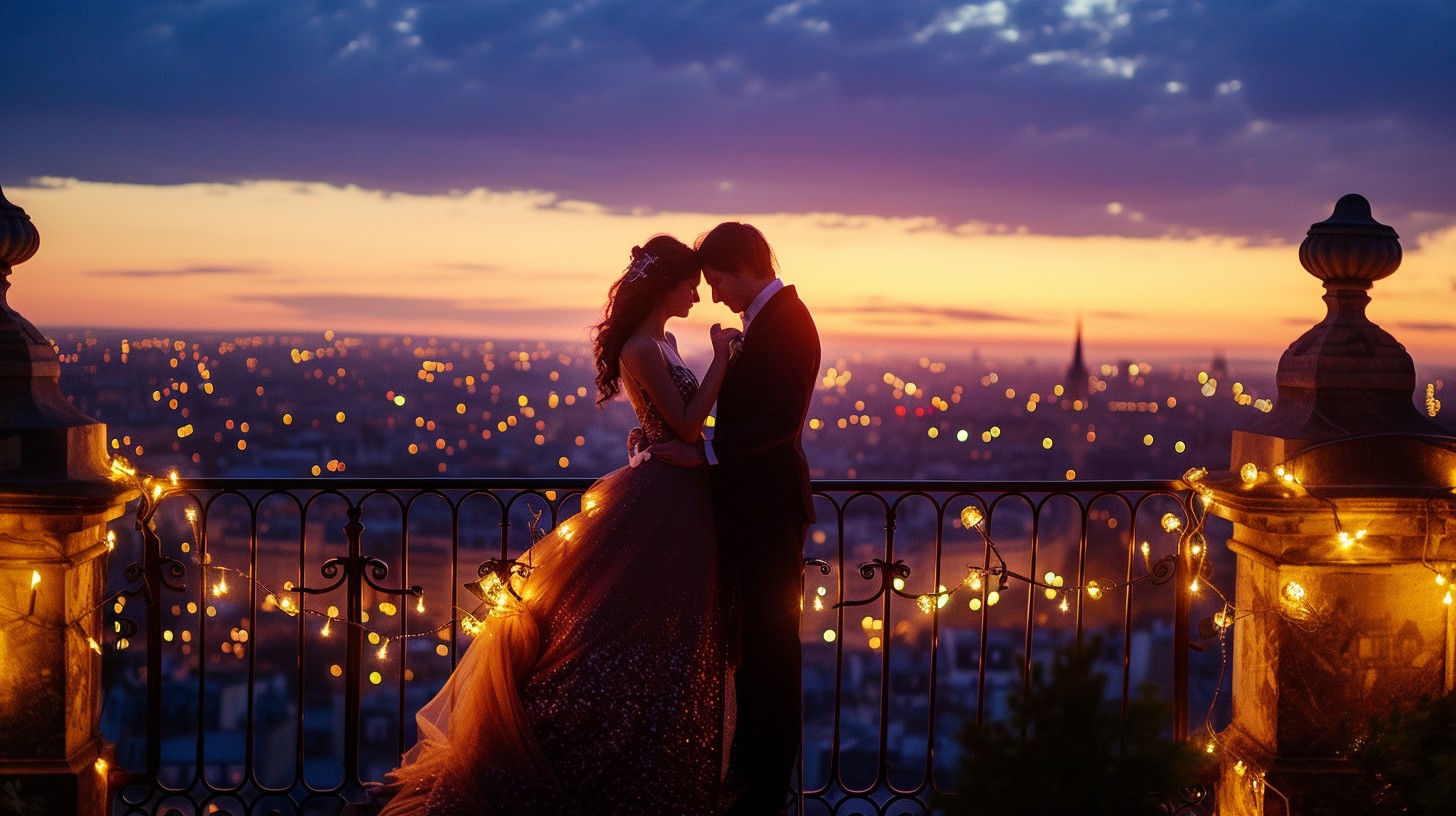 Free Romantic Sunset Embrace Image - Romance, Sunset, Couple | Download ...
