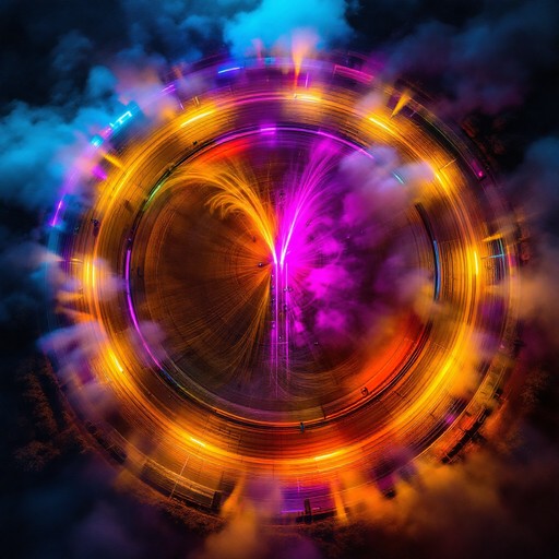 Free Neon Racing Arena Image - Cyberpunk, Racetrack, Neon | Download at ...