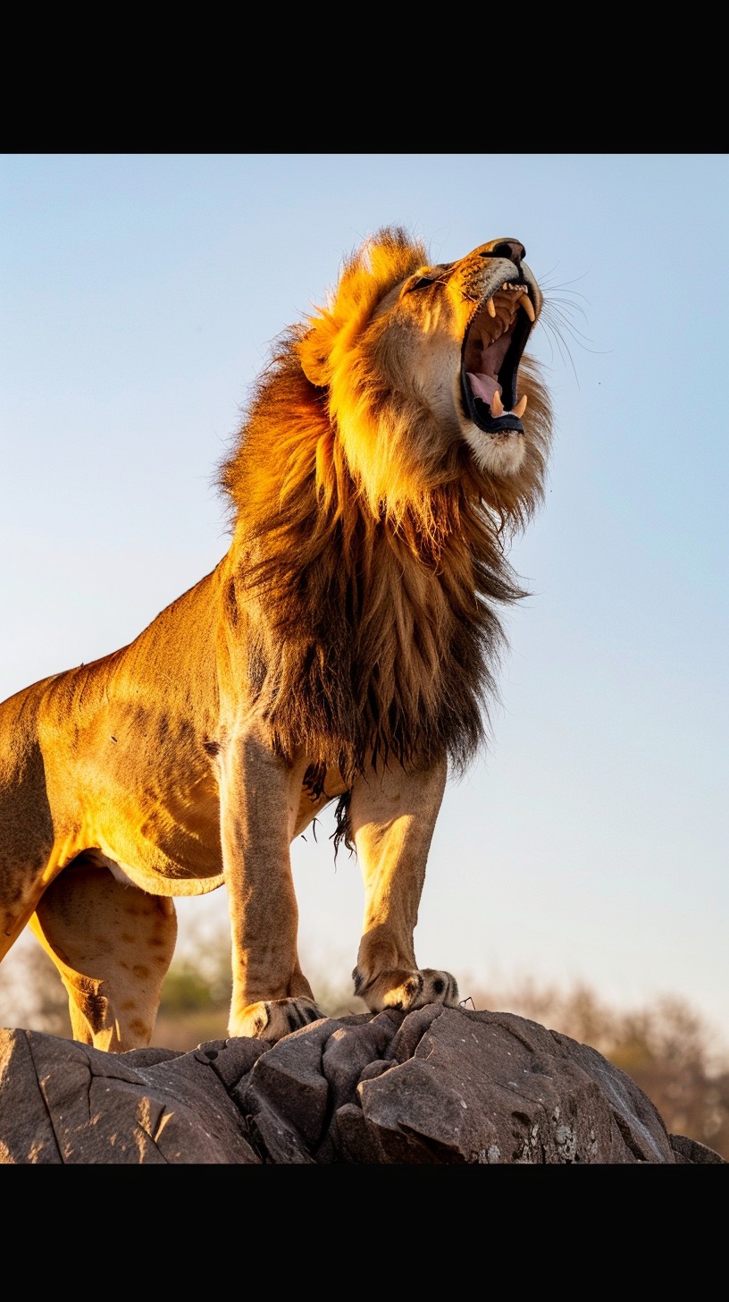 Free Majestic Lion Roaring Image - Lion, Majestic, Roaring | Download ...