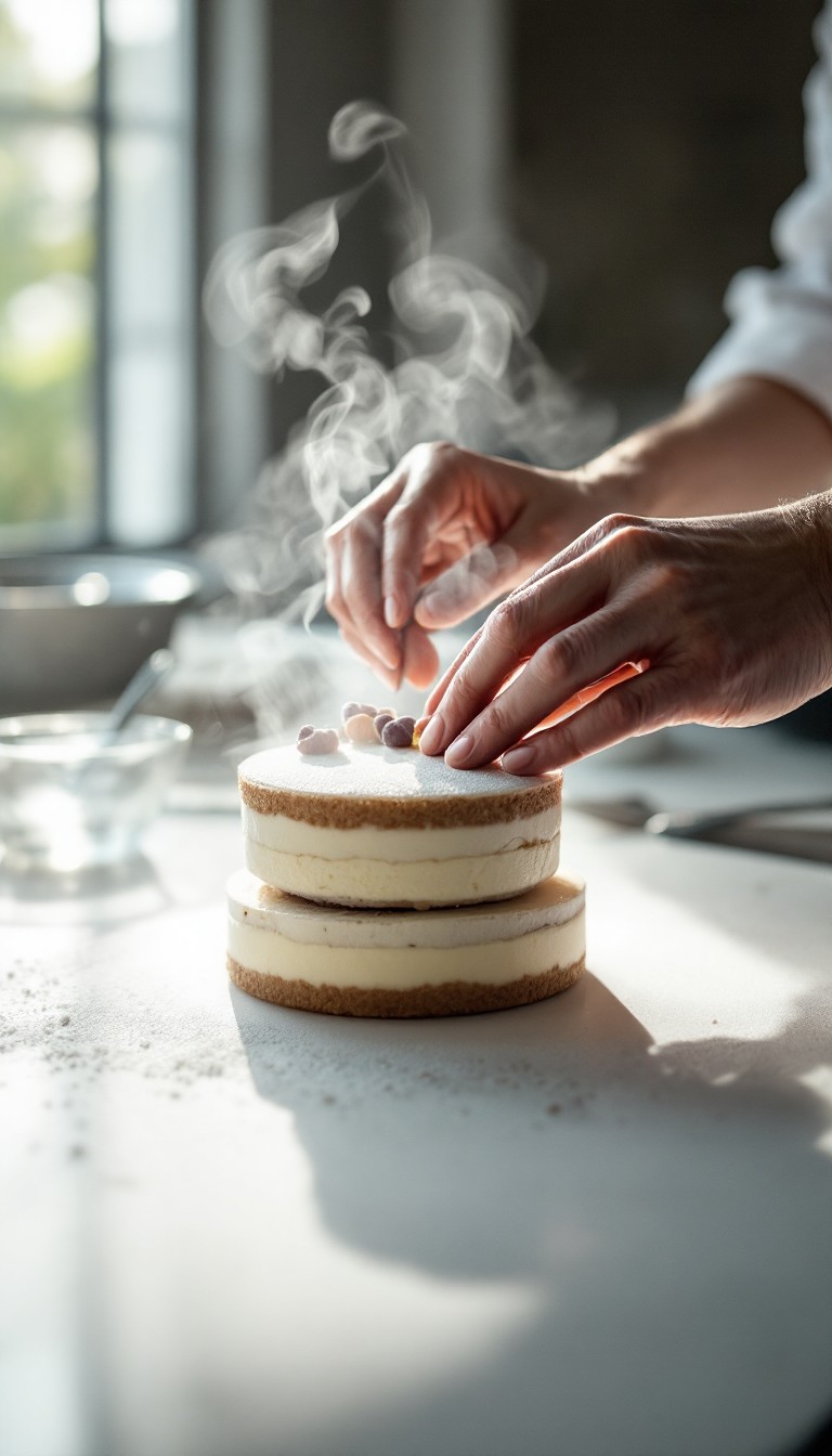 Steam Pastries Free Steaming Pastry Creation Image - Pastry, Baking, Dessert ...
