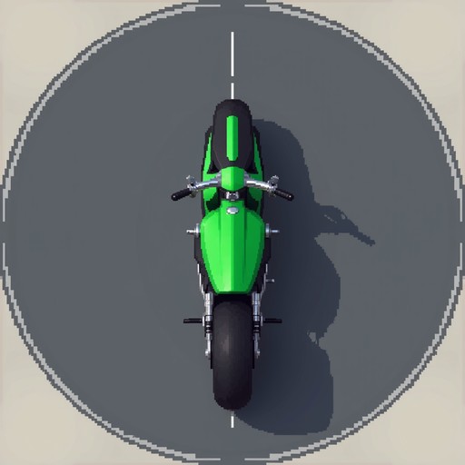 Free Green Speed Icon Image - Motorcycle, Green, Pixel | Download at ...