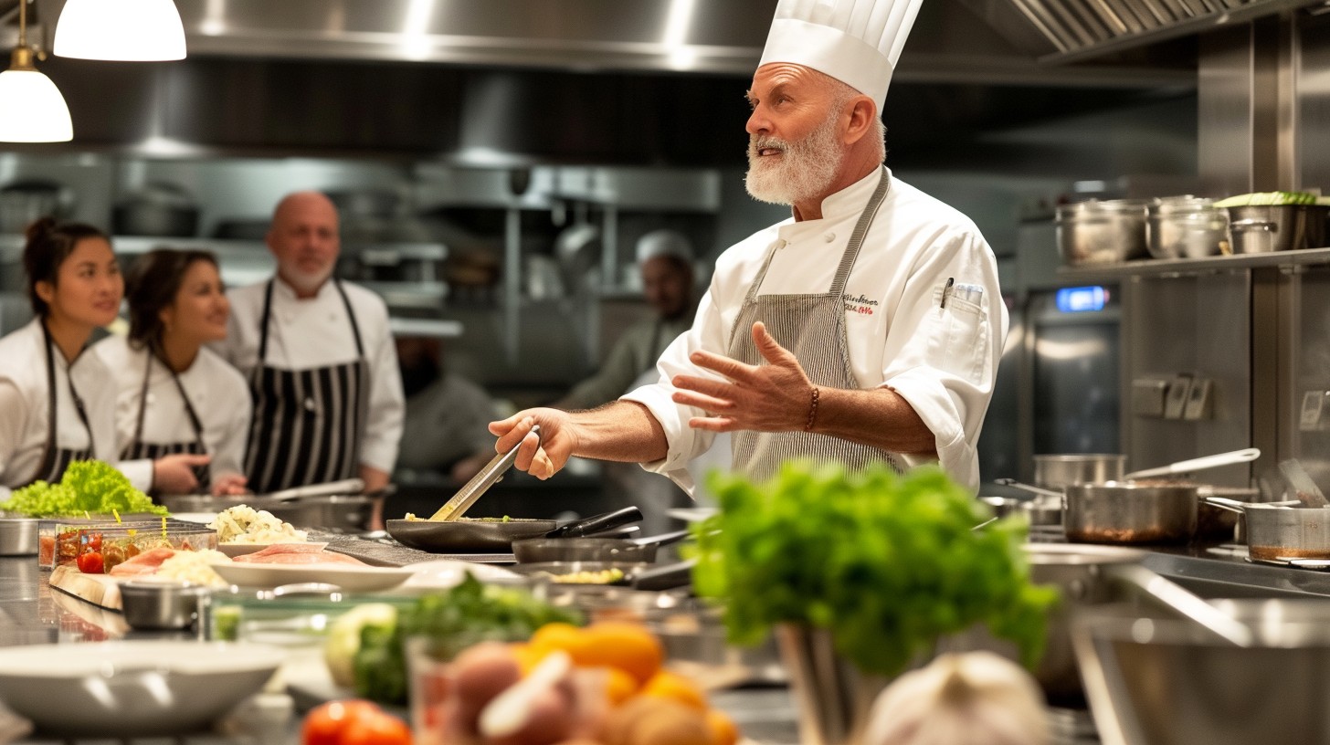 Free Chef Teaching Cooking Image - Chef, Cooking, Kitchen | Download at ...