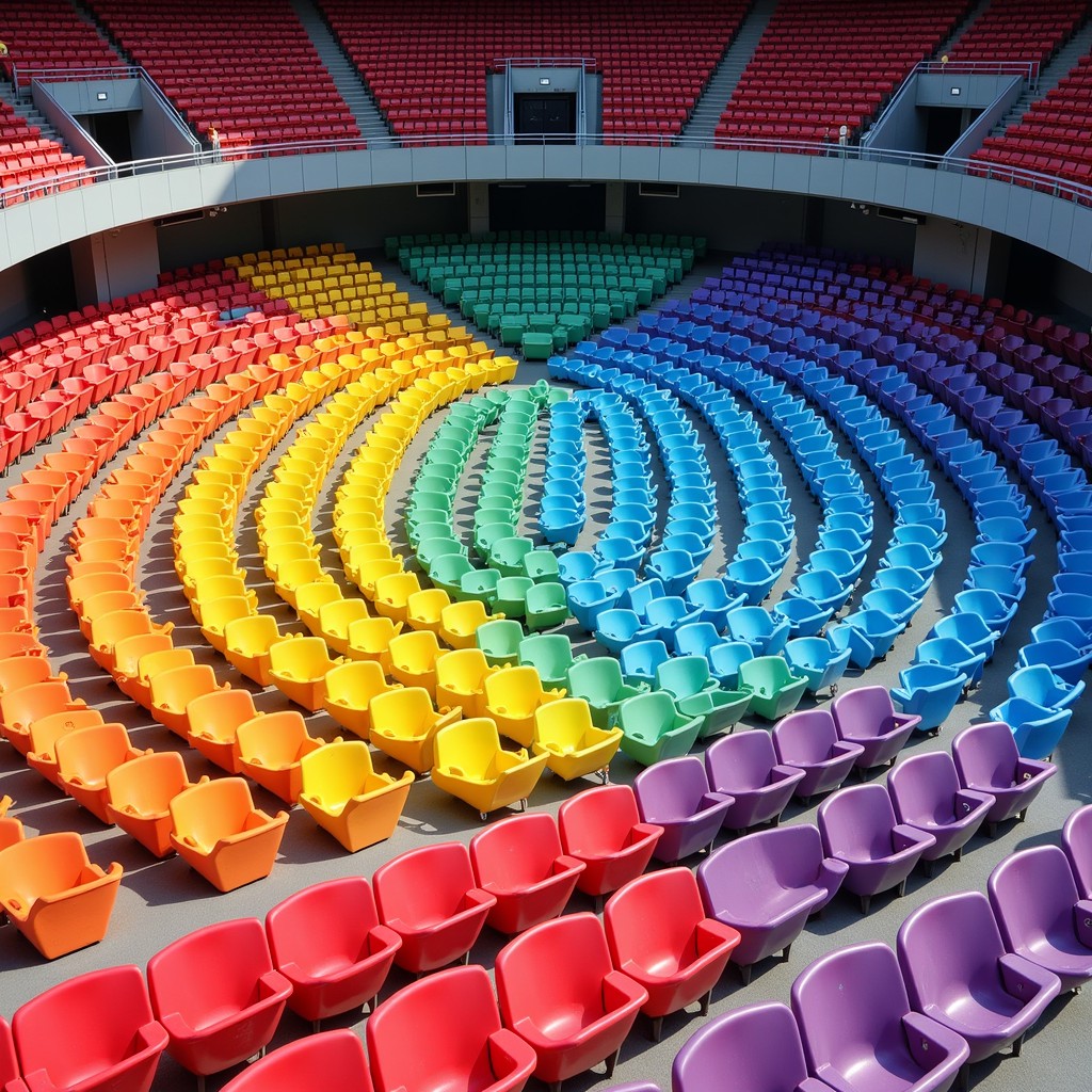Free Colorful Stadium Seating Image - Stadium, Aerial ...