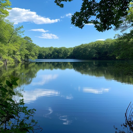 Free Tranquil Lake View Image - Lake, Reflection, Trees | Download at ...