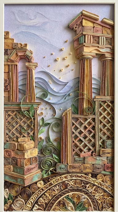 Free Ancient Temple Papercraft Image - Diorama, Papercraft, Temple ...