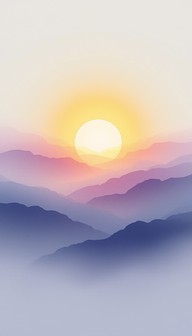 Free Misty Mountain Sunrise Image - Sunrise, Mountains, Mist | Download ...