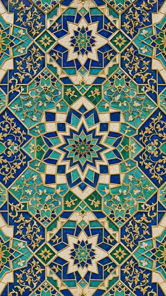 Download Islamic Geometric Tilework Image - Pattern, Islamic, Geometric ...