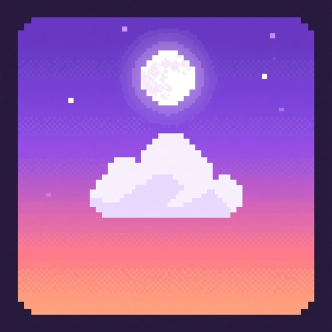 Free Twilight Pixel Serenity Image - Pixel, Landscape, Twilight ...