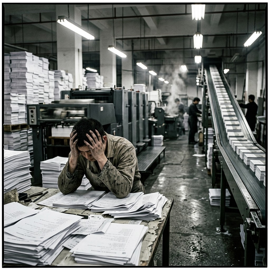 Free Factory Worker Exhaustion Image - Factory, Worker, Exhausted ...