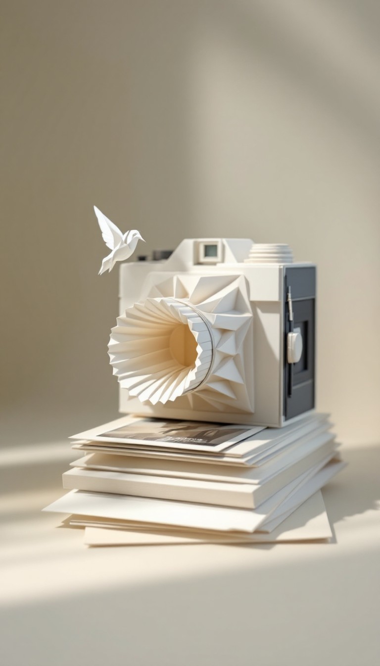 Camera Icon Decorating Paper Free Paper Camera Art Image - Paper, Origami, Sculpture | Download at ...