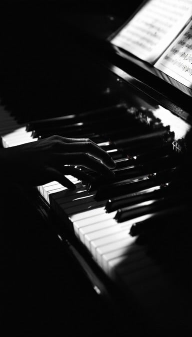 Free Piano Keys Glow Image | Download at StockCake