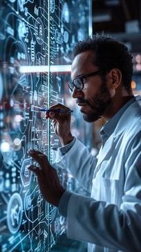 Free Scientist Analyzing Data Image - Scientist, Data, Analysis ...