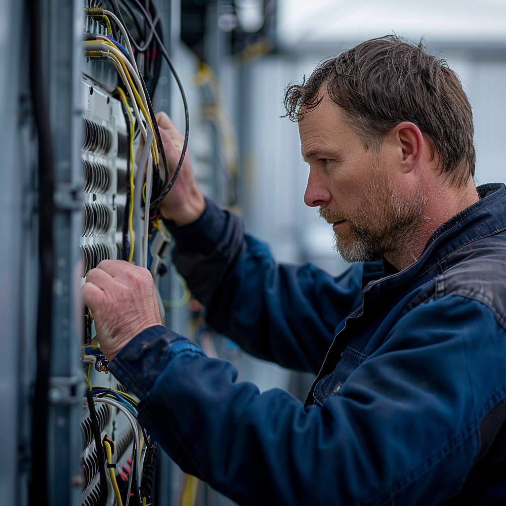 Free Technician Wiring Panel Image - Technician, Wiring, Electrical ...