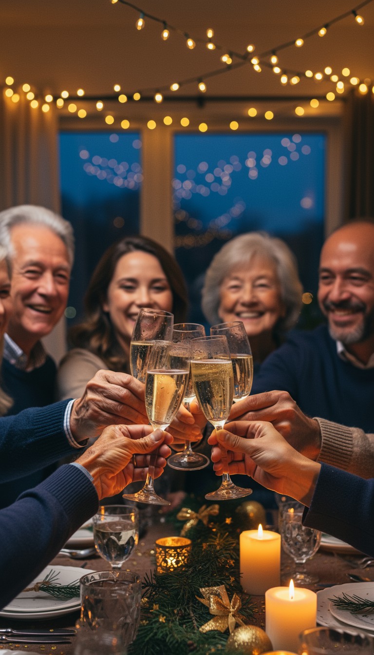 Free Midnight Toast Together Image - Celebration, Toast, Champagne ...