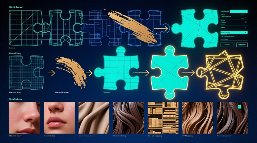 Free Digital Design Evolution Image - Prototyping, Wireframe, Blueprint ...