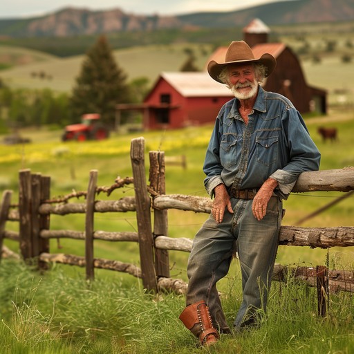 Free Rancher's serene gaze Image - Rancher, Cowboy, Fence | Download at ...
