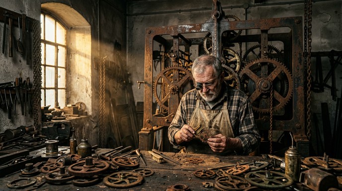 Restoring Time Free Restoring Time's Treasures Image - Craftsman, Clockmaker ...