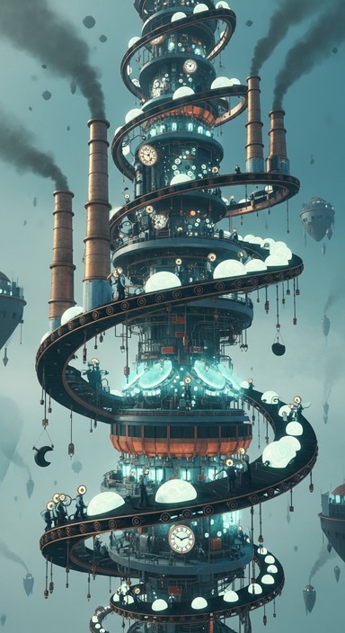 Free Spiral Factory Vortex Image - Surreal, Factory, Spiral | Download ...