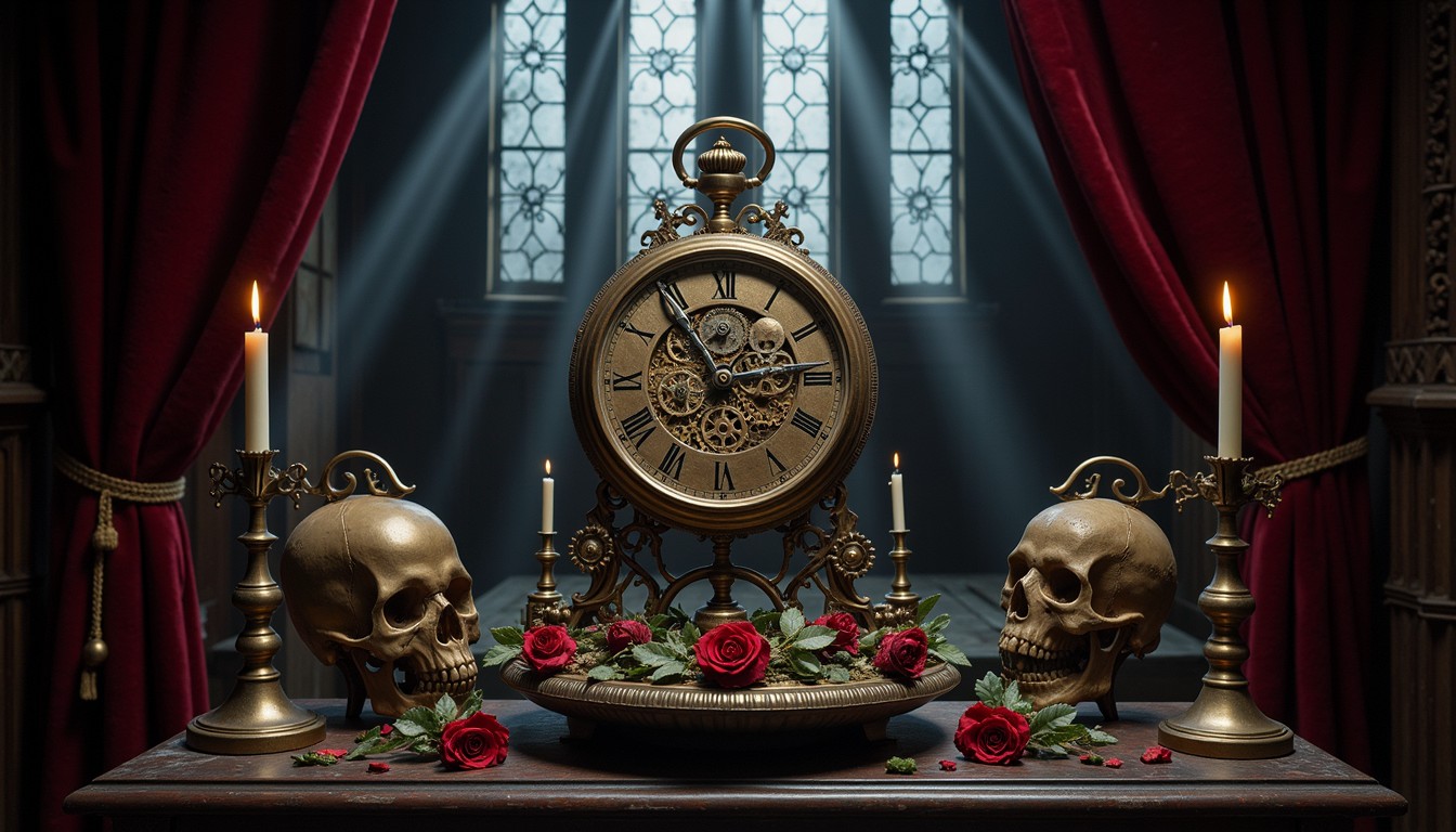 Mort Clock Free Clockwork Memento Mori Image - Timepiece, Gothic, Skull | Download ...