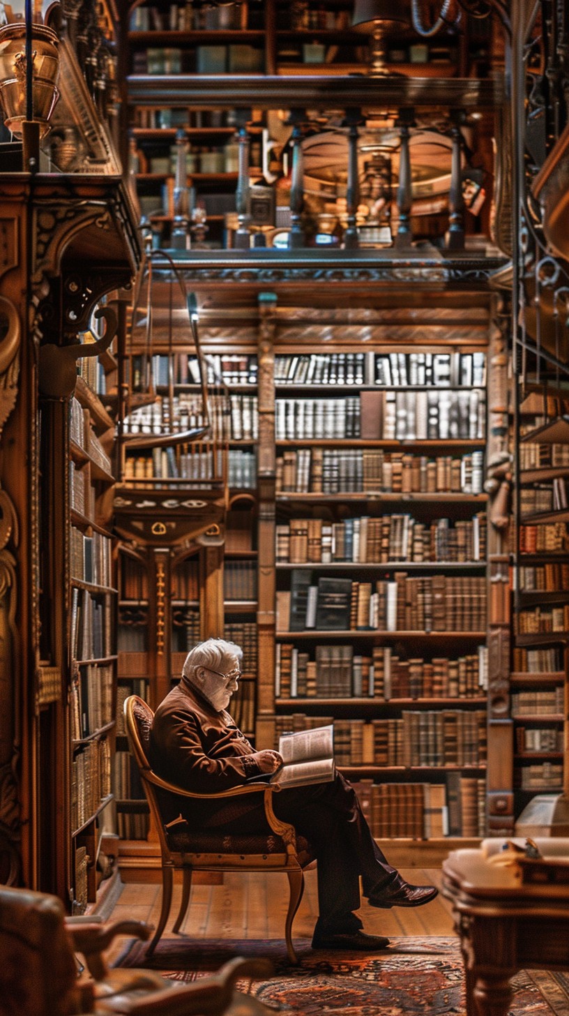 Library Reads Free Reading in Library Image - Library, Reading, Books | Download at ...