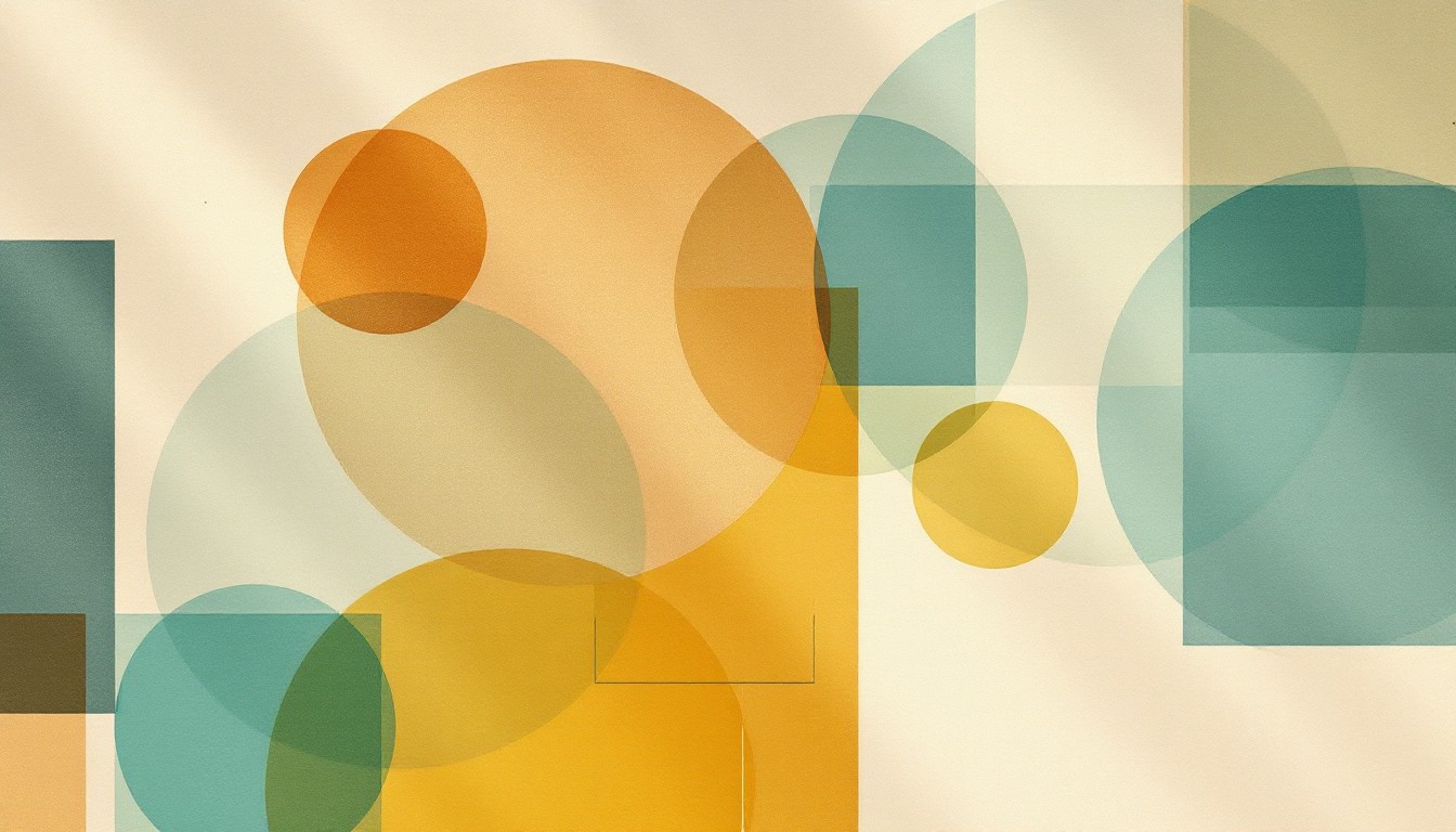 Middle Ag Abstract Background Free Mid-Century Abstract Forms Image - Geometric, Abstract, Midcentury ...