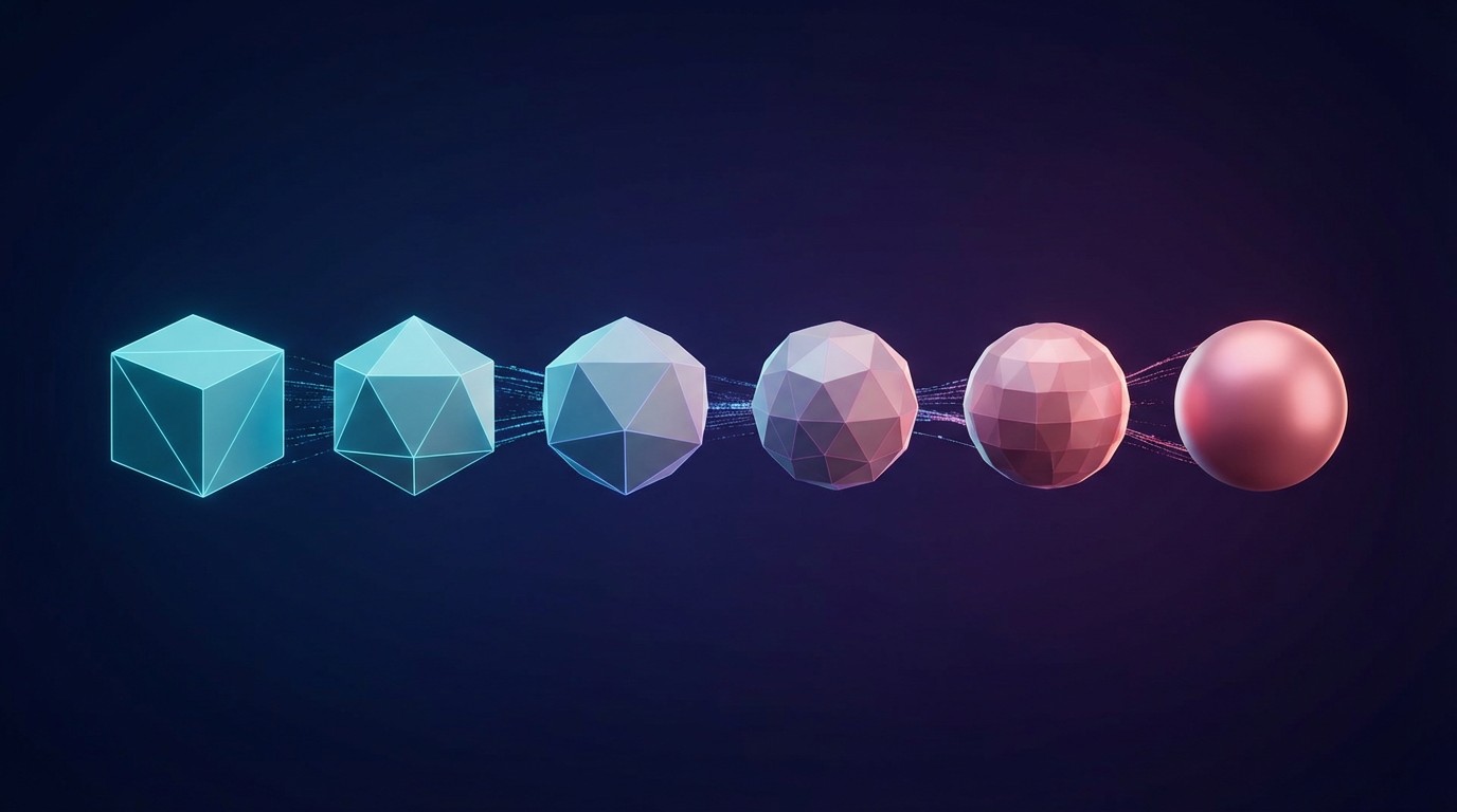 Free Geometric Evolution Sequence Image - 3d, Geometric, Transformation ...
