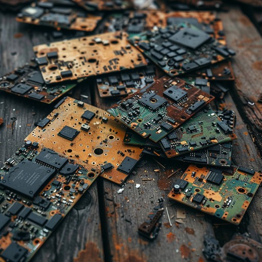 Free Electronic Circuit Chaos Image - Electronics, Circuits, Components ...