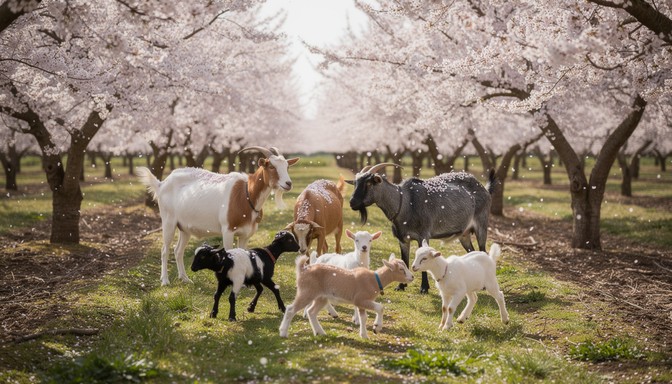 Free Kids Feeding Animals Image - Children, Goats, Feeding | Download ...