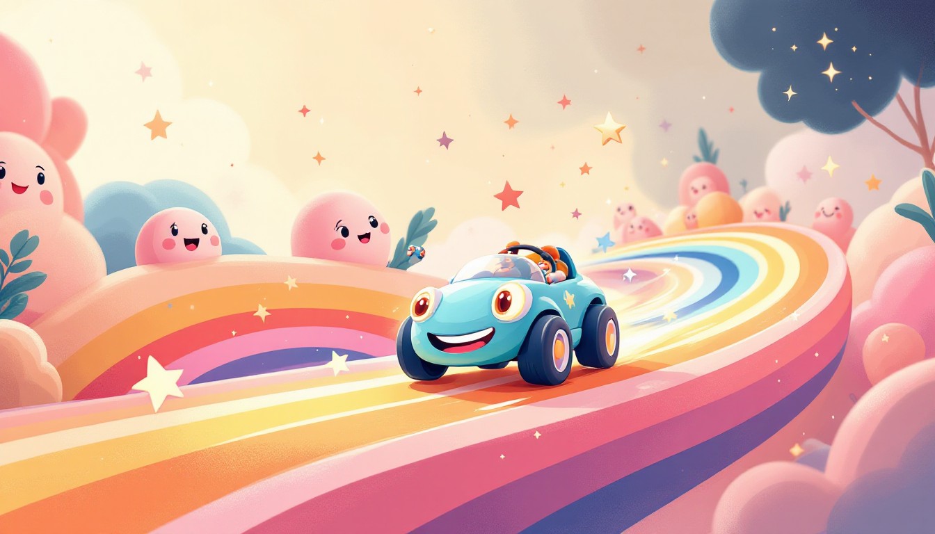 Free Rainbow Racing Adventure Image - Car, Rainbow, Racing | Download ...
