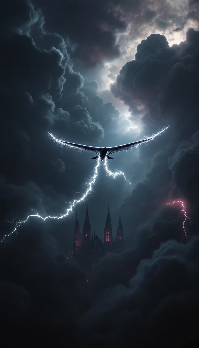 Free Storm Glider Soars Image - Storm, Lightning, Gothic | Download at ...