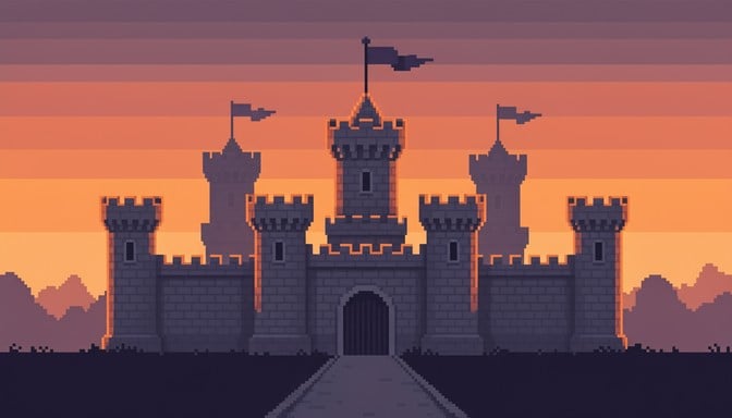 Free Medieval Castle Sunset Image - Castle, Fortress, Medieval ...