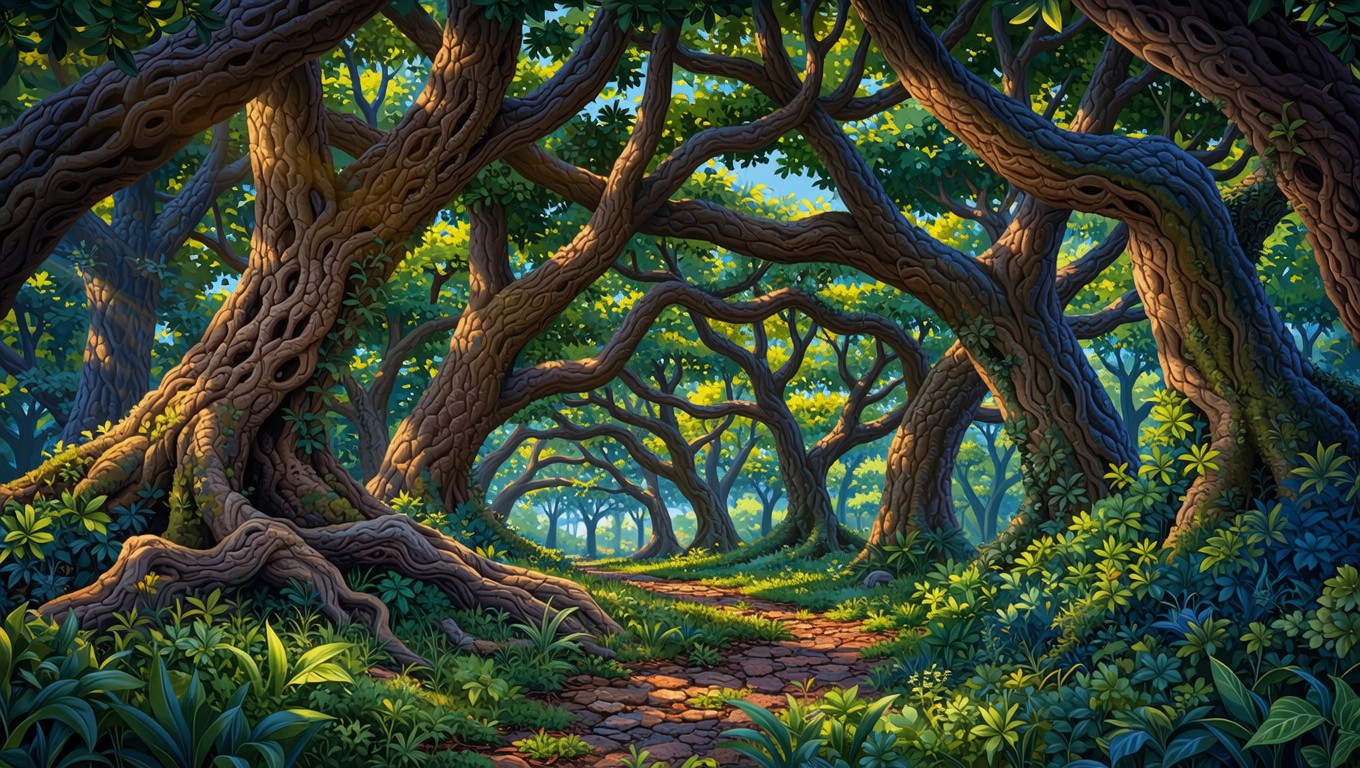 Free Enchanted Forest Pathway Image - Forest, Pathway, Trees | Download ...