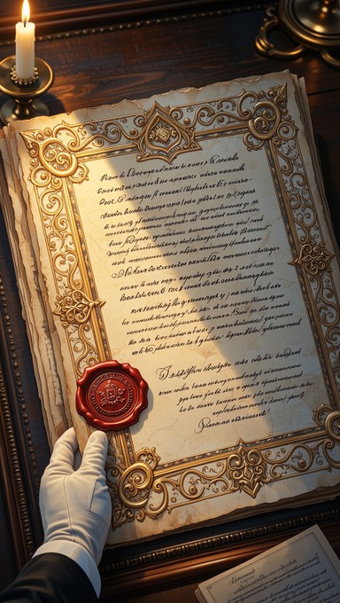 Free Official Historic Proclamation Image - Manuscript, Proclamation ...