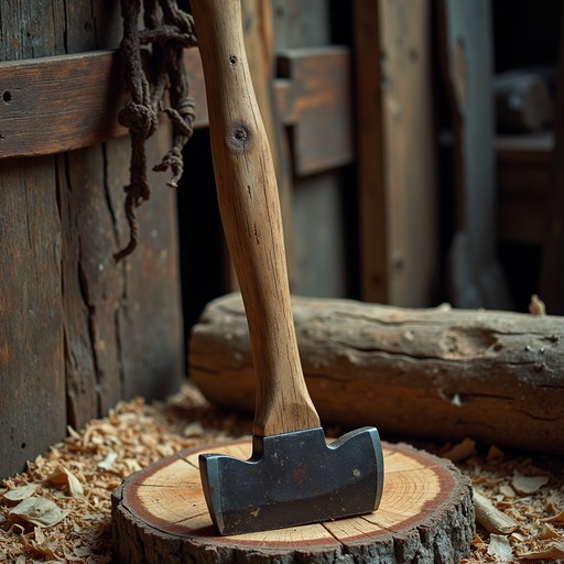 Free Axe in Log Image - Axe, Log, Wood | Download at StockCake
