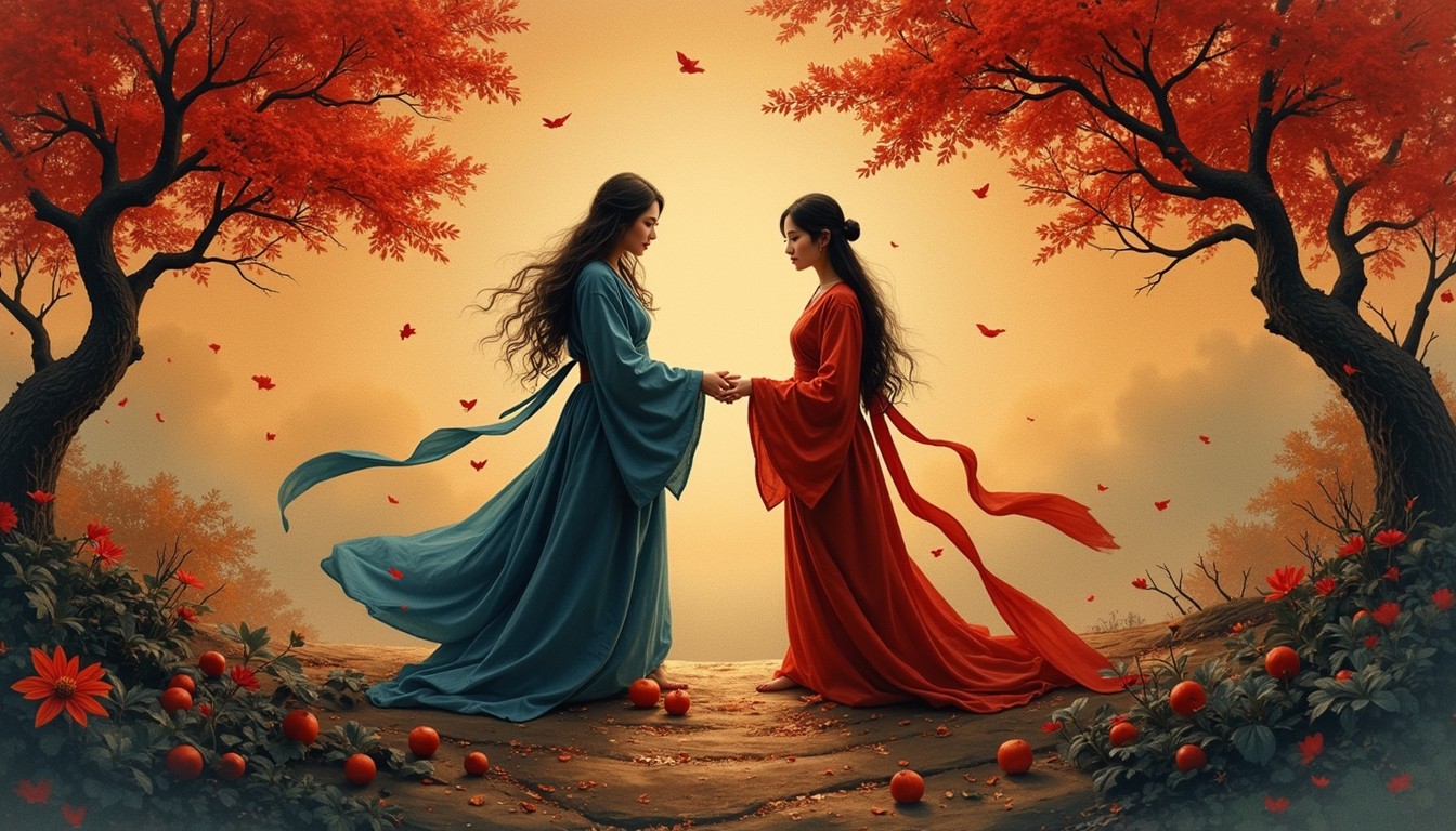Free Sacred Autumn Encounter Image - Autumn, Connection, Traditional ...