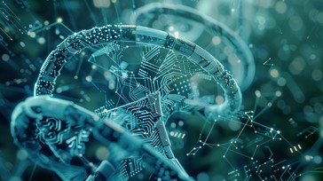 Digitizing Dna Free Digital DNA Representation Image - Dna, Digital, Technology ...