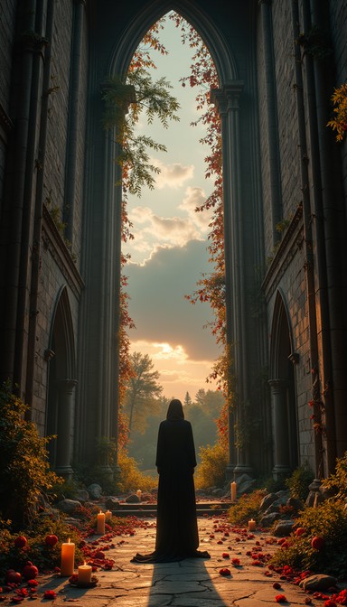 Free Gothic Summer's End Image - Gothic, Cathedral, Dusk | Download at ...